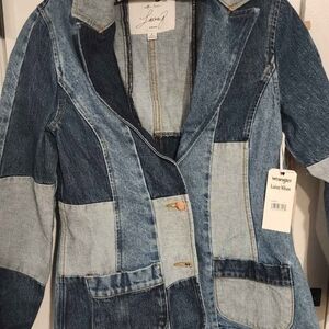 Wrangler Denim Jacket with Patchwork Design